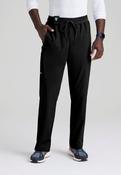 Greys Anatomy Hudson Men's 6 Pocket Straight Pant Shorter Leg Length 30" - BLACK / Large image