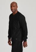 Grey's Anatomy by Barco Spandex Stretch Men's Antimicrobial Warm-Up Scrub Jacket