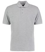 K403 Unisex  Kustom Kit Klassic Poly/Cotton Piqué Polo Shirt - Heather Grey / Small image