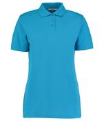 K703 Kustom Kit Ladies Klassic Poly/Cotton Piqué Polo Shirt - Turquoise Blue / 16 image