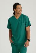 Skechers Structure V-Neck Top - Hunter Green / Medium