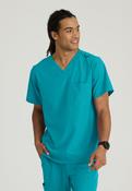 Skechers Structure V-Neck Top - Teal / X-Large