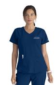 SKECHERS BREEZE 3-POCKET top with CHARTERED PHYSIOTHERAPIST logo - NAVY / Large image