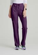 Skechers Reliance 3-Pocket Flat Front Scrub Trousers TALL (33 inches) - Eggplant / X-Small image