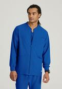 Skechers Men's 3 Pocket Warm-Up Zip Jacket - New Royal / X-Small image