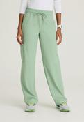 Skechers Ripstop Scout Women's Wide Leg Scrub Trousers - Field Green / X-Large / Petite 29" image