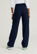 Skechers Ripstop Scout Women's Wide Leg Scrub Trousers - NAVY / Large / Regular 31" image