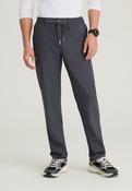 Skechers Ripstop Terrain Straight Leg Scrub Trousers for Men - Pewter Grey / X-Small / Petite - 30"