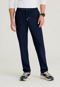 Skechers Ripstop Terrain Straight Leg Scrub Trousers for Men - NAVY / X-Small / Petite - 30"