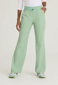 Skechers Ripstop Explore Fit &amp; Flare Scrub Trouser for Women - Field Green / Large / Regular 31"