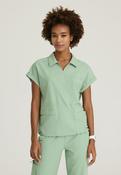 Skechers Ripstop Charlie Women's Scrub Shirt with Dolman Sleeve - Field Green / Small image