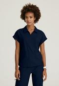 Skechers Ripstop Charlie Women's Scrub Shirt with Dolman Sleeve - NAVY / Medium image
