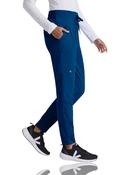 Barco One Drawstring Female Jogger Style Scrub Trousers - NAVY / Large image