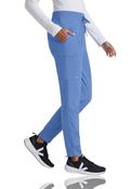 Barco One Drawstring Female Jogger Style Scrub Trousers - TRUE CEIL / Medium image