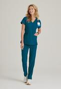Barco Unify 5-Pocket Slim Leg Scrub  Pant - Caribbean / X-Large