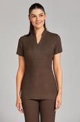 CARA TUNIC - BROWN LINEN LOOK / 16 image