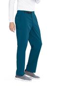 Grey's Anatomy Spandex Stretch Male 4 Pocket Cargo Scrub Pants - Caribbean / Small image