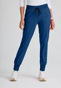 Grey's Anatomy Eden Women's 5-Pocket Cargo Jogger Scrub Trousers - NAVY / X-Large image