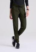 Grey's Anatomy Eden Women's 5-Pocket Cargo Jogger Scrub Trousers - OLIVE / Medium image