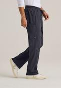 Greys Anatomy Hudson Men's 6 Pocket Straight Pant Shorter Leg Length 30" - Steel / Large image