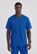 Grey's Anatomy Murphy V-Neck Scrub Top - New Royal / Small image