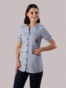 Mater Hospital Staff Nurse PH1A - Sweetheart Neckline + Button Front image