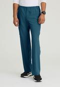 Skechers Male Structure 4 Pocket Elastic Waistband Scrub Trousers - Caribbean / X-Small image