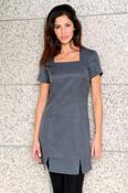 SOPHIA DRESS - GREY LINEN LOOK / 6 image