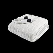 Dreamland Cosy Dreamer Superior King Size Electric Underblanket with Dual Controllers - White | 16999 image