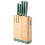 BergHOFF Forest Leo 6-PC Knife Block Set - Green | 3950351 image