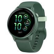 Garmin Vivoactive 6 42MM Smart Watch - Metallic Jasper Green | 49-GAR-010-02985-02