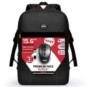 Port Designs 14/15.6" Laptop Backpack with Wireless Mouse - Black | 501901