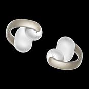 Soundcore AeroClip Open-Ear Wireless Earbuds - Champagne Mist | A3388G21 image