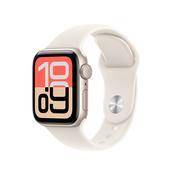 Apple Watch SE 3 GPS 40MM Starlight Aluminium Case with Starlight Sport Band - S/M | MEH34MP/A