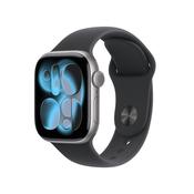 Apple Watch Series 11 GPS 42MM Space Grey Aluminium Case with Black Sport Band - S/M | MEQW4MP/A