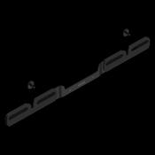 Sonos Beam Ultra Wall Mount - Black | BMUWMWW1BLK image