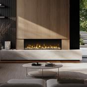 Dimplex Ignite Bold 74" Built-In Electric Fire - Black | BXLF1800 image