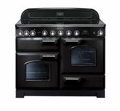 Rangemaster Classic Deluxe 110CM Electric Range Cooker - Black | CDL110EIBL/C image