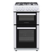 NordMende 50CM Freestanding LPG Gas Cooker - White | CTG52LPGWH