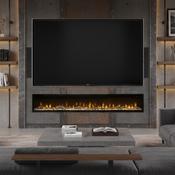 Dimplex Ignite Evolve 100" Built-In Electric Fire - Black | EVO2500