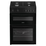 Indesit 60CM Freestanding Gas Cooker - Black | IDG6GB