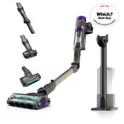 Shark Power Detect Clean &amp; Empty Cordless Pet Vacuum Cleaner - White &amp; Java Grey | IP3251UKT image