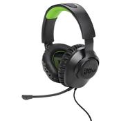 JBL Quantum 100X 40mm Driver Over-Ear Wired Gaming Headset - Black &amp; Green | JBLQ100XBLKGRN