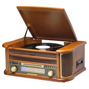 Denver Retro Music System with Turntable and Radio | MCR-50MK3
