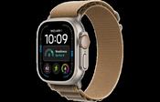 Apple Watch Ultra 4 GPS + Cellular 49mm Natural Titanium Case with Desert Alpine Loop - L | MJAG4DH/A