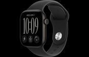 Apple Watch Series 12 GPS 42MM Black Aluminium Case with Black Sport Band - S/M | MJEA4MP/A