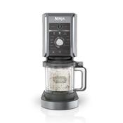 Ninja CREAMi Deluxe 10-in-1 Ice Cream and Frozen Drink Maker - Black &amp; Silver | NC501UK