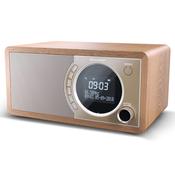 Sharp DAB+/FM Bluetooth Digital Radio - Brown | SDR-450BR
