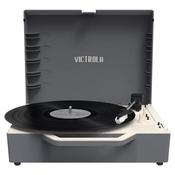 Victrola Bluetooth Suitcase Record Player - Graphite Grey | VSC-725SB-GRA-INT image