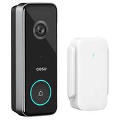 Aosu Ultra Video Doorbell - Black | v8s